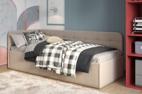 Кровать Зарина угловая Newtone light beige угол правый в Казани - kazan.mebel24.online | фото 1