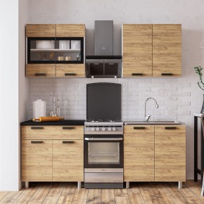 Кухня Крафт 1.6 (белый/крафт) в Казани - kazan.mebel24.online | фото