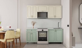 Кухня Версаль 2м Айвори/Васаби Готовое решение в Казани - kazan.mebel24.online | фото 2