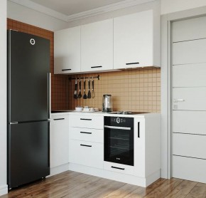 Кухонный гарнитур Белый Глянец 1000*1800 (Стол. 38мм) в Казани - kazan.mebel24.online | фото 1