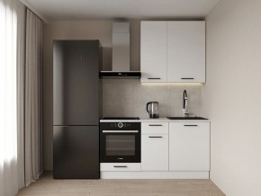 Кухонный гарнитур Белый Глянец 1600 h950 (Стол. 26мм) в Казани - kazan.mebel24.online | фото 1