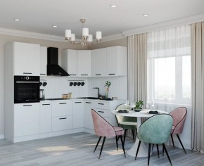 Кухонный гарнитур Белый Глянец 2400*1600 (Стол. 38мм) в Казани - kazan.mebel24.online | фото