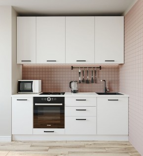 Кухонный гарнитур Жемчуг 2200 (Стол. 26мм) в Казани - kazan.mebel24.online | фото 2