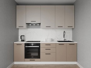 Кухонный гарнитур Каппучино 2400 h950 (Стол. 26мм) в Казани - kazan.mebel24.online | фото