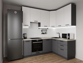 Кухонный гарнитур Меренга 2200*1600 h950 (Стол. 38мм) в Казани - kazan.mebel24.online | фото