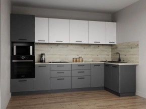 Кухонный гарнитур Меренга 3200*1400 (Стол. 38 мм) в Казани - kazan.mebel24.online | фото