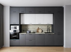 Кухонный гарнитур Меренга 3400 (Стол. 26мм) в Казани - kazan.mebel24.online | фото 1
