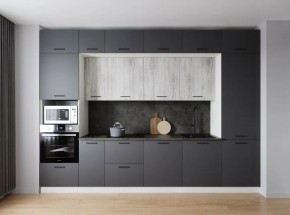 Кухонный гарнитур Санторини 3400 (Стол. 38мм) в Казани - kazan.mebel24.online | фото 1