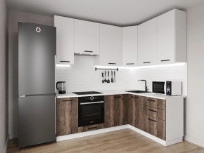 Кухонный гарнитур Старое Дерево 2200*1600 h950 (Стол. 26мм) в Казани - kazan.mebel24.online | фото
