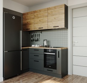 Кухонный гарнитур угловой Дели 1000*1800 (Стол. 26мм) в Казани - kazan.mebel24.online | фото