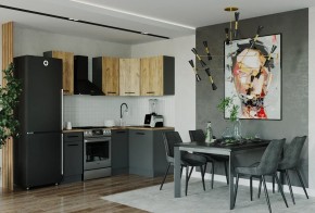 Кухонный гарнитур угловой Дели 2000*1200 (Стол. 38мм) в Казани - kazan.mebel24.online | фото