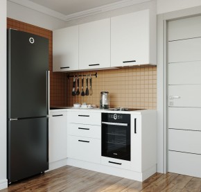 Кухонный гарнитур угловой Жемчуг 1000*1800 (Стол. 26мм) в Казани - kazan.mebel24.online | фото