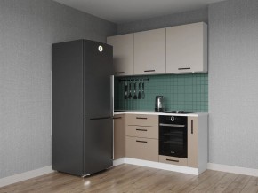 Кухонный гарнитур угловой Каппучино 1000*1800 (Стол. 26мм) в Казани - kazan.mebel24.online | фото