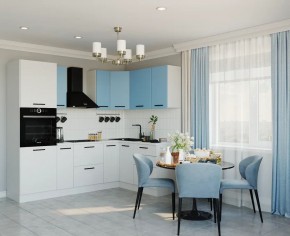 Кухонный гарнитур угловой Капри 2400х1600 (Стол. 38мм) в Казани - kazan.mebel24.online | фото