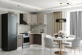 Кухонный гарнитур угловой Латте 2000х1200 (Стол. 38мм) в Казани - kazan.mebel24.online | фото