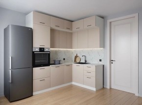 Кухонный гарнитур угловой Шампань 2200*1700 (Стол. 26мм) в Казани - kazan.mebel24.online | фото