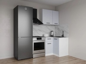 Кухонный гарнитур угловой Смоки 1000*1000 (Стол. 38 мм) в Казани - kazan.mebel24.online | фото