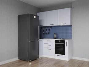 Кухонный гарнитур угловой Смоки 1000*1800 (Стол. 26мм) в Казани - kazan.mebel24.online | фото