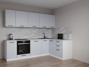 Кухонный гарнитур угловой Смоки 2600*1600 (Стол. 26мм) в Казани - kazan.mebel24.online | фото