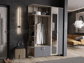 ЛИКА №1 Прихожая ЛДСП (графит/дуб юкон) в Казани - kazan.mebel24.online | фото