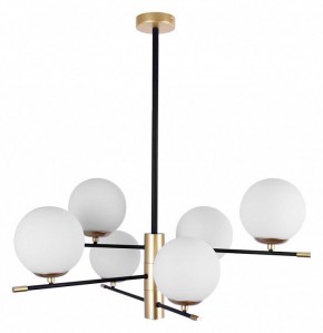 Люстра на штанге Arte Lamp Arkab A2225LM-6BK в Казани - kazan.mebel24.online | фото