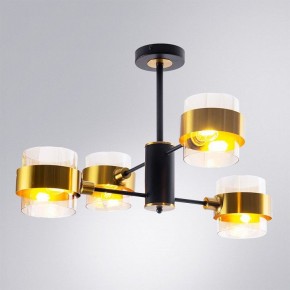 Люстра на штанге Arte Lamp Carlo A8205SP-4BK в Казани - kazan.mebel24.online | фото 2
