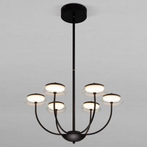 Люстра на штанге Eurosvet Fungo 50388 LED черный в Казани - kazan.mebel24.online | фото
