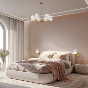 Люстра на штанге Eurosvet Loona 60161/6 латунь в Казани - kazan.mebel24.online | фото 3