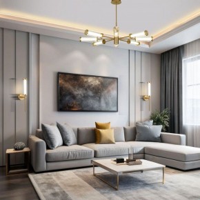 Люстра на штанге Eurosvet Stark 50386 LED латунь в Казани - kazan.mebel24.online | фото 3