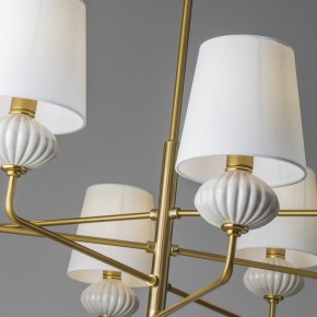 Люстра на штанге Freya Ceramics FR2029PL-08BS в Казани - kazan.mebel24.online | фото 7