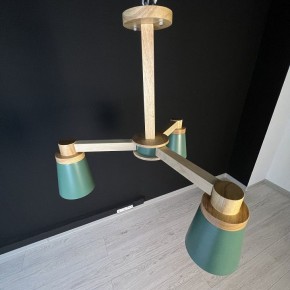 Люстра на штанге Imperiumloft Prop Green prop01 в Казани - kazan.mebel24.online | фото 3