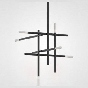 Люстра на штанге Imperiumloft Traverse Black TRAVERSE01 в Казани - kazan.mebel24.online | фото
