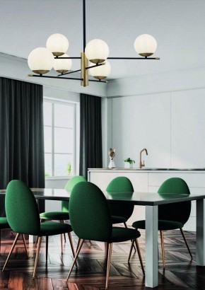 Люстра на штанге Maytoni Nostalgia MOD048PL-06G в Казани - kazan.mebel24.online | фото 3