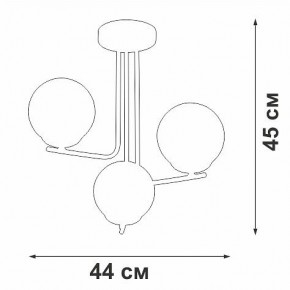 Люстра на штанге Vitaluce V49420 V49420-8/3PL в Казани - kazan.mebel24.online | фото 2