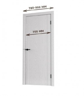 Межкомнатная дверь Bolivar Каньон браун (комплект) 700 в Казани - kazan.mebel24.online | фото