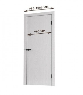 Межкомнатная дверь Bolivar Каньон браун (комплект) 900 в Казани - kazan.mebel24.online | фото