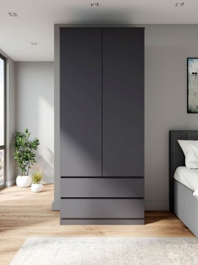МОРИ МШ 900.2 Шкаф (графит) в Казани - kazan.mebel24.online | фото 3