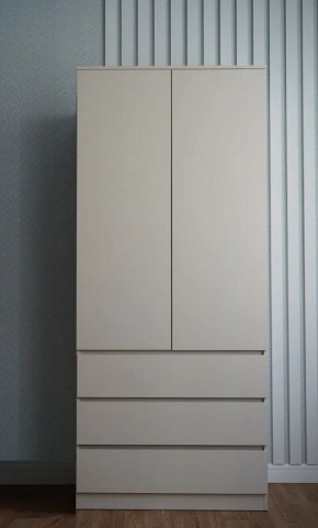 МОРИ МШ 900.2 Шкаф с 2-мя дв. и 3-мя ящ. ВЫСОКИЙ (Сатин) в Казани - kazan.mebel24.online | фото 1