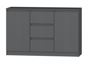 МС "Хилтон" Комод №4 1200 (графит) в Казани - kazan.mebel24.online | фото 2