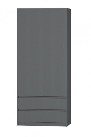 МС "Хилтон" Шкаф №3 900 (Графит) в Казани - kazan.mebel24.online | фото 2