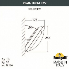 Накладной светильник Fumagalli Lucia 1R3.602.000.LYE27 в Казани - kazan.mebel24.online | фото 2