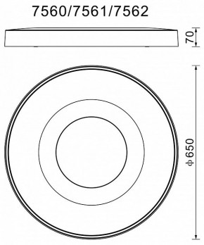 Накладной светильник Mantra Coin 7561 в Казани - kazan.mebel24.online | фото 3