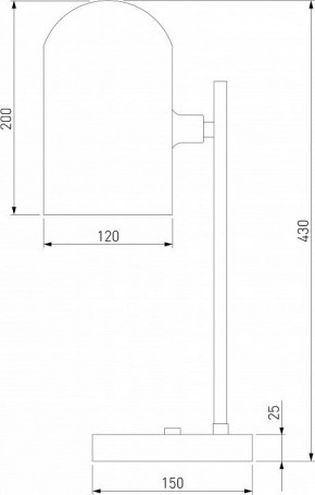Настольная лампа декоративная Eurosvet Bambola 01164/1 латунь в Казани - kazan.mebel24.online | фото 2