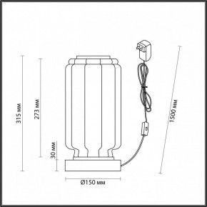 Настольная лампа декоративная Odeon Light Jam 5408/10TL в Казани - kazan.mebel24.online | фото 4