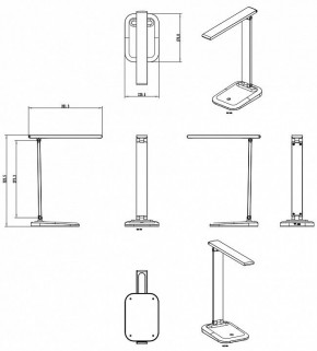 Настольная лампа офисная Arte Lamp London A5124LT-1BK в Казани - kazan.mebel24.online | фото 2