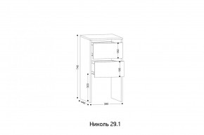 НИКОЛЬ 25 Шкаф 5-ти створчатый в Казани - kazan.mebel24.online | фото 7