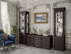 ПАРМА Гостиная Шкаф-стекло (Венге) в Казани - kazan.mebel24.online | фото 3