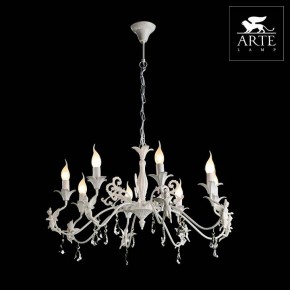 Подвесная люстра Arte Lamp Angelina A5349LM-8WH в Казани - kazan.mebel24.online | фото 2