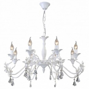 Подвесная люстра Arte Lamp Angelina A5349LM-8WH в Казани - kazan.mebel24.online | фото 3