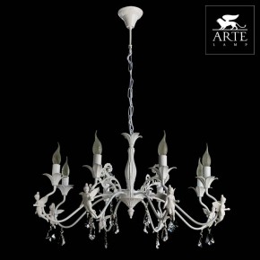 Подвесная люстра Arte Lamp Angelina A5349LM-8WH в Казани - kazan.mebel24.online | фото 4